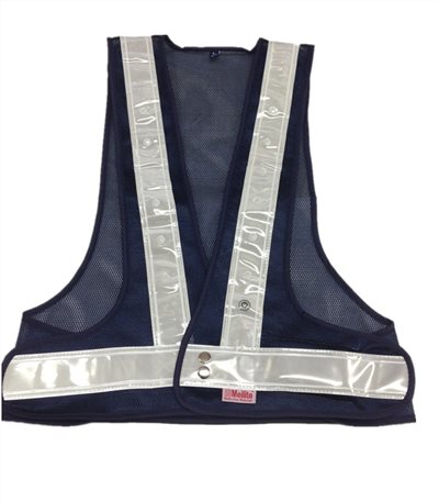 日式LED反光背心(白)